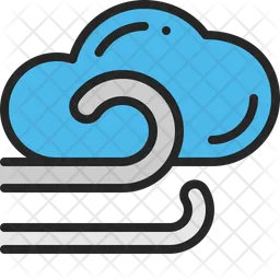 Cloudy wind  Icon