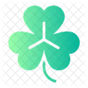 Clover Leaves Lucky Icon