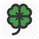 Clover Shamrock Four Leaf Icon