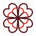 Clover Irish Shamrock Icon