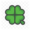 Clover Cards Slot Machine Sign Icon