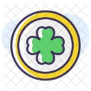 Clover Coin  Icon