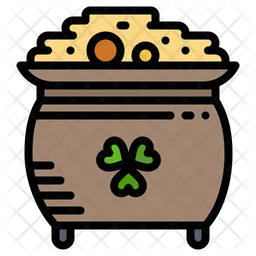 Clover Gold Pot  Icon