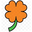 Clover Irish Shamrock Icon