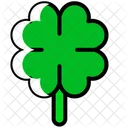 Clover Leaf Irish Clover Icon