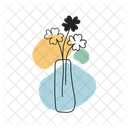 Clover Leaves Aesthetic Botanical Icon
