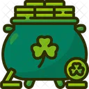 Clover Pot  Icon