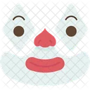 Clown Makeup Face Icon