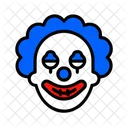 Clown Gruselig Zirkus Symbol