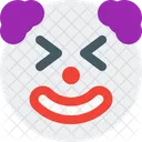 Clown With Closed Icon