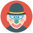 Producteur De Clown Clown Gordon Personnage De Clown Icône