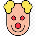 Clown Creepy Face Icon