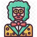 Clown Professions And Jobs Character Icon