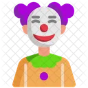 Clown Fairground Carnival Icon