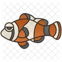 광대 바다 문화 물고기 아이콘