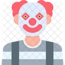 Clown Amusement Carnival Icon