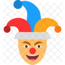Clown Hat Joker Icon