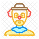 Clown Carnival Vintage Icon