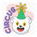 Circus Bear Circus Hat Bear Hat アイコン