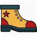 Clown Boot Clown Shoe Footwear Icon