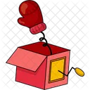 Clown Box Fun Joker Icon