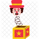 Clown Box Surprise  Icon