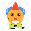 Clown Cartoon  Icon