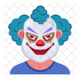 Clown-Charakter  Symbol