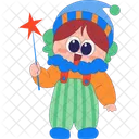 Clown Joker Jester Icon