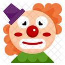 Clown Face Carnival Circus Show Entertainer Festival Icon
