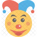 Clown Circus Mask Icon