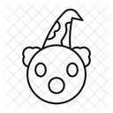Clown Face  Icon