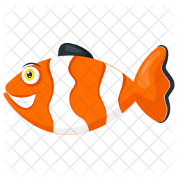 Download Free Clown Fish Flat Icon Available In Svg Png Eps Ai Icon Fonts