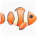 Clown Fish Fish Aquatic Animal Icon
