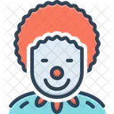 Clown Buffoons Harlequins Icon