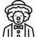 Clown Circus Comic Icon