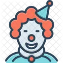Clown Jester Buffoon Icon