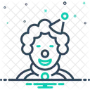 Clown Jester Buffoon Icon