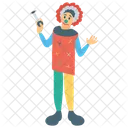 Clown Comic Performer Physical Comedy Icon