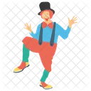 Clown Comic Performer Physical Comedy Icon