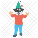 Clown Comic Performer Physical Comedy Icon