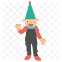 Clown Comic Performer Physical Comedy Icon