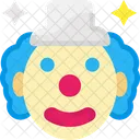 Clown Visage De Joker Joker Icône