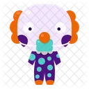 Clown Halloween Costume Icône