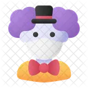 Clown Avatar Man Icône
