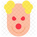 Clown Creepy Face Icône