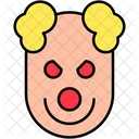 Clown Creepy Face Icône