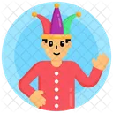 Joker Clown Fool Icon