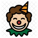 Clown Funny Party Circus Joker Icône