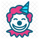 Clown Funny Party Circus Joker Icône